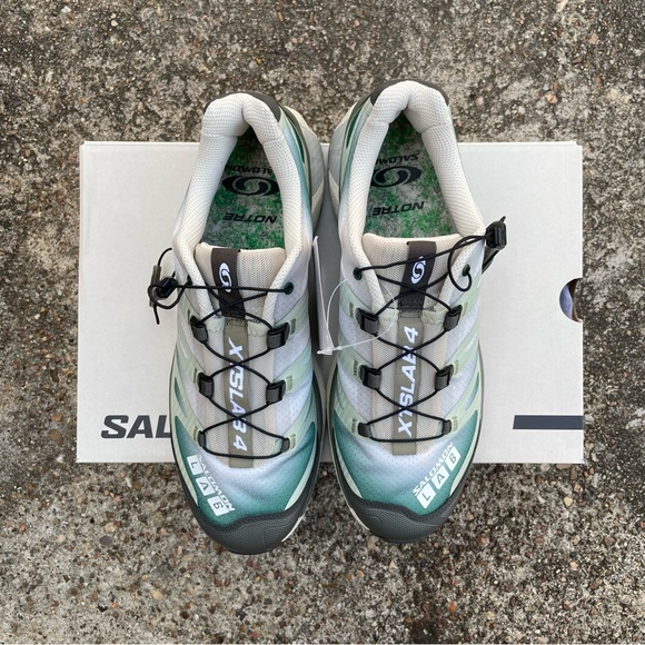 Size 8.5m (10w) - Salomon XT-4 OG x Norte - Grass Stained - Brand New DS - Picture 4 of 10